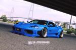 Ferrari 360 Modena by Liberty Walk 2016 года